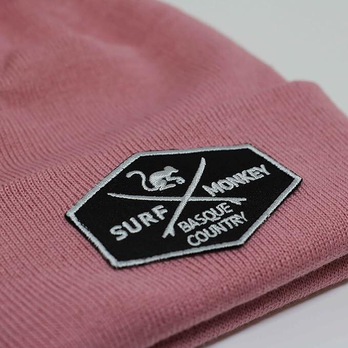 Gorro menino/menina - Tamanho único - com pompom (Rosa) 2/5