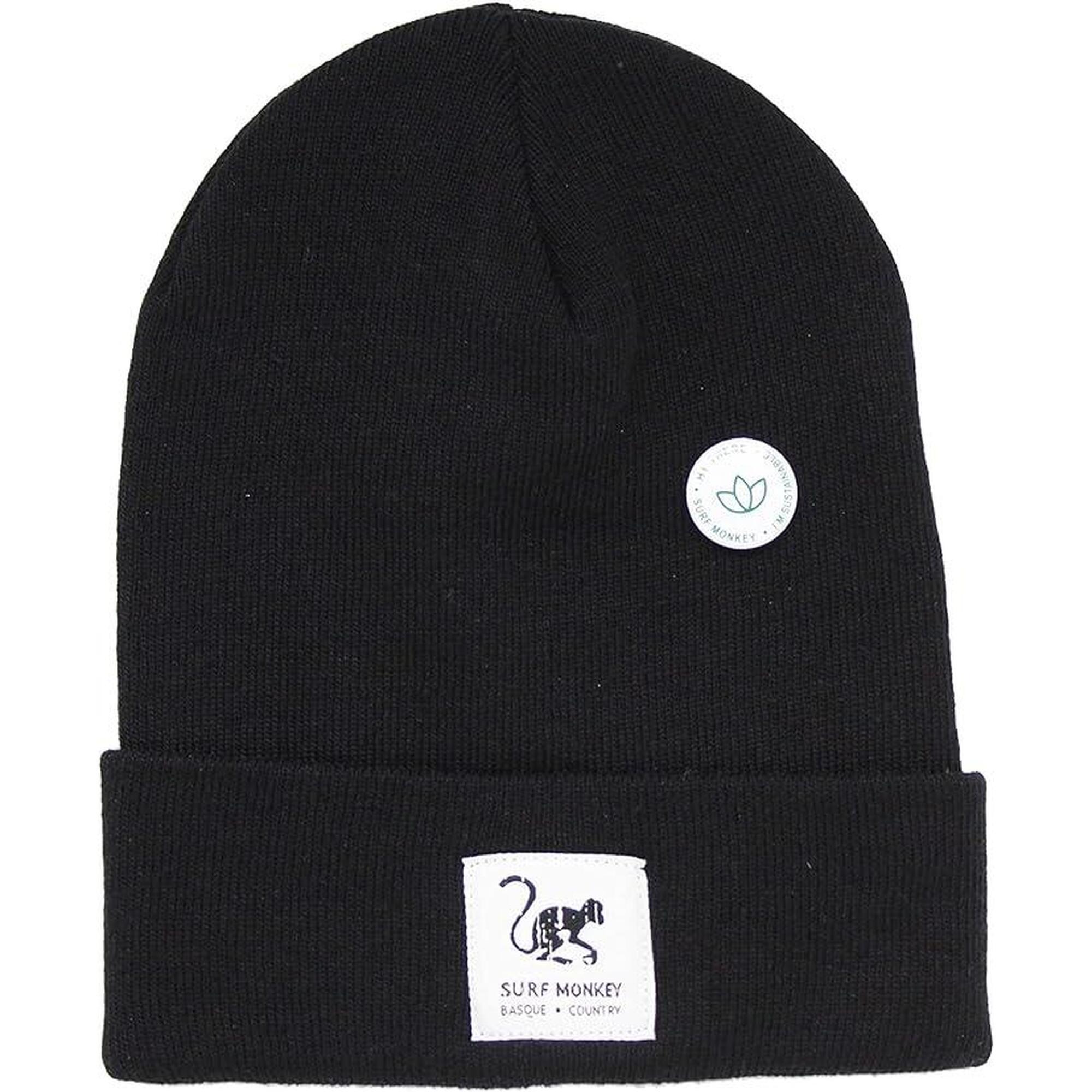 Beanie Gorro Reciclado Unisex Adulto - Talla única - (Negro)