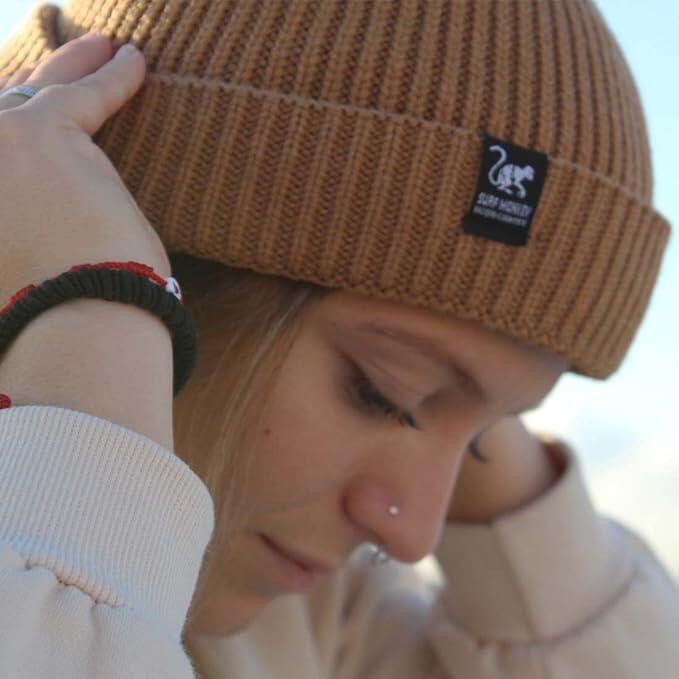 Docker Hat - One Size - Gerecycled Polyester - Wear&Care (Zand) 5/7