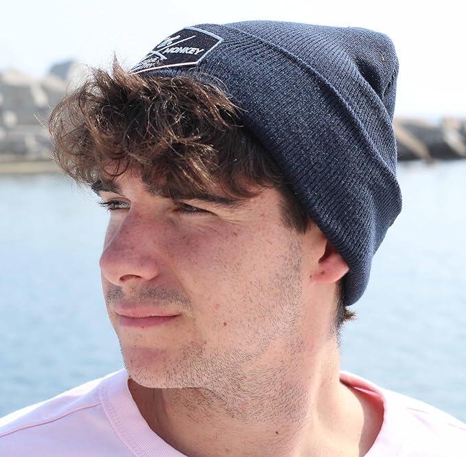Gorro de Punto - Beanie Reciclado - Talla única - (Azul Marino) 5/6