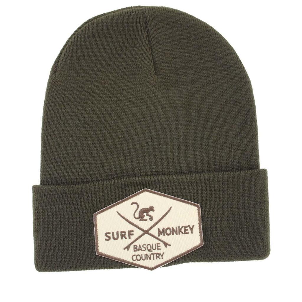 Knitted Hat - Recycled Beanie - One Size - (Olive Green)