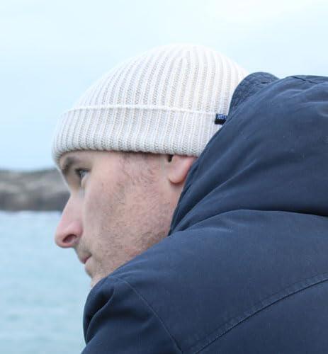 Gorro Docker - Talla única - Poliéster reciclado - Wear&Care (Crema) 3/5