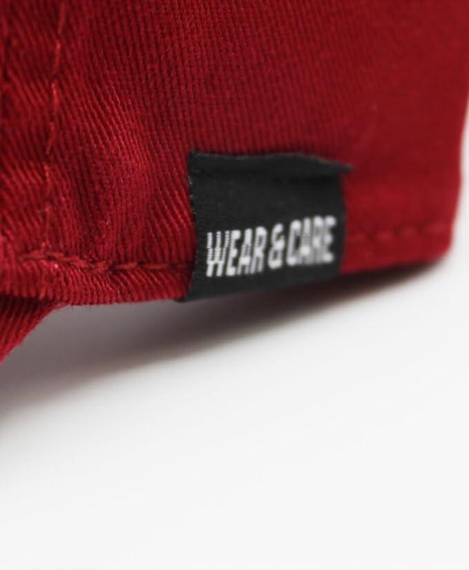 Gorra Béisbol - Algodón Orgánico - Sin estructura / Adulto / Talla única (Rojo) 6/7