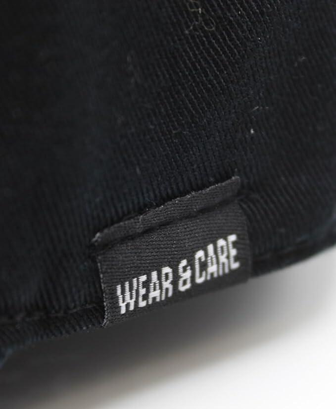 Casquette de baseball - Coton biologique / Adulte / Taille unique (Noir) 4/5