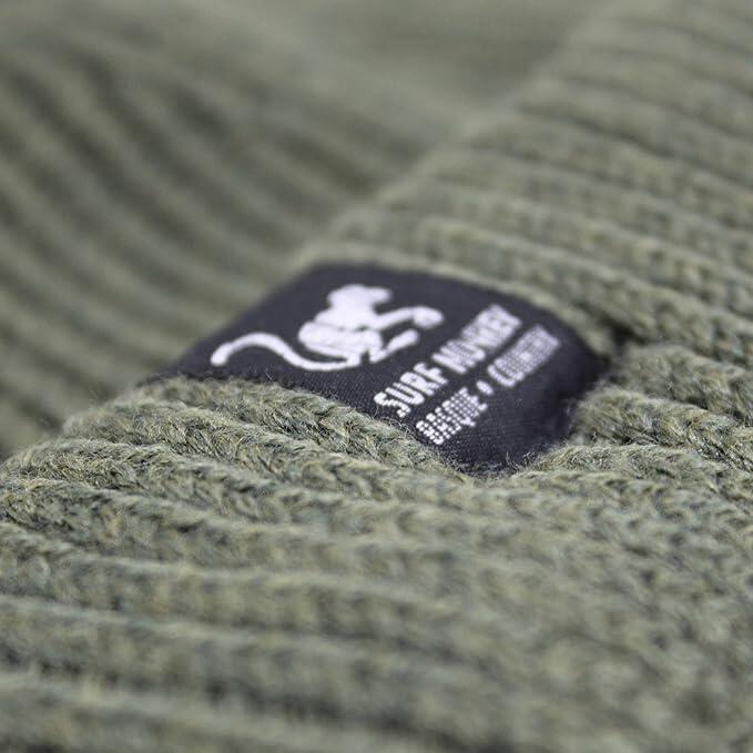 Gorro Docker - Talla única - Poliéster reciclado - Wear&Care (Verde) 5/6