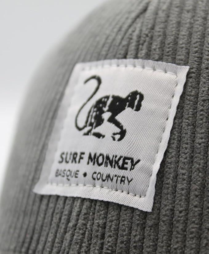 Casquette de baseball -Velours côtelé - Recyclé / Adulte /Taille unique (Gris) 5/7
