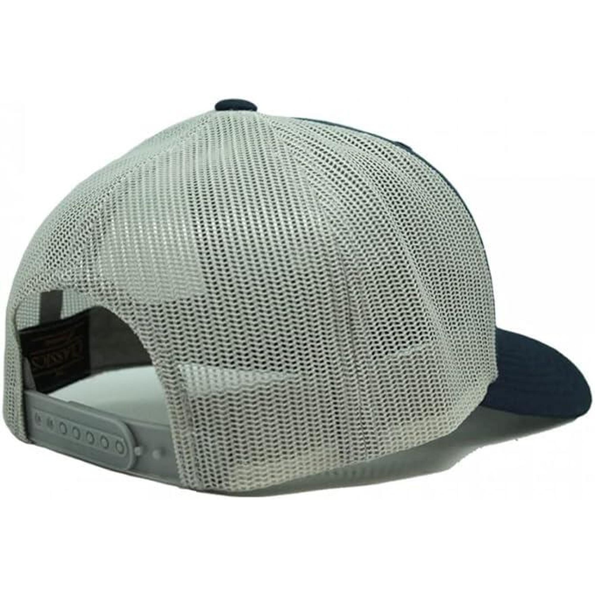 Gorra Trucker - 6 Paneles / Adulto / Talla única (Azul/Gris)