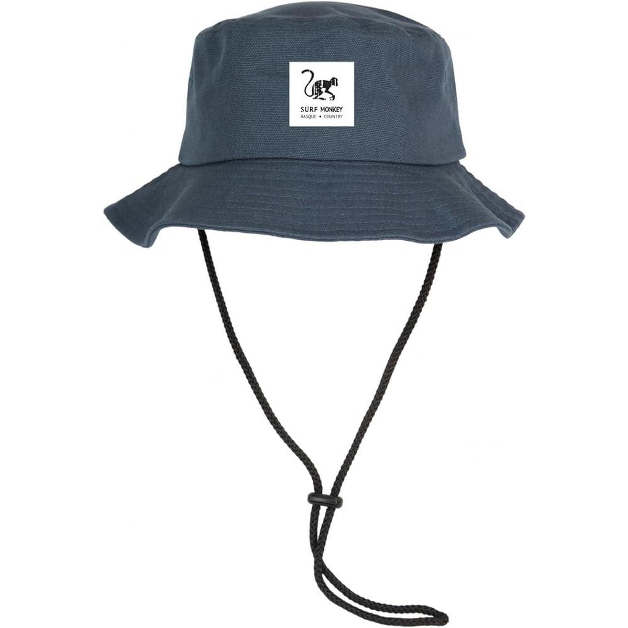 Boonie Hat Gorro de Pescador - 100% algodón (L/XL, Azul)