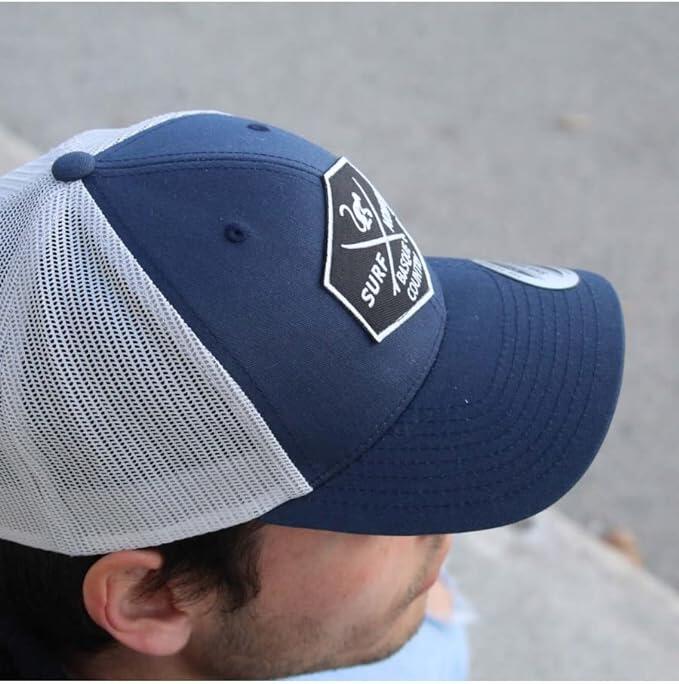 Gorra Trucker - 6 Paneles / Adulto / Talla única (Azul/Gris) 4/6