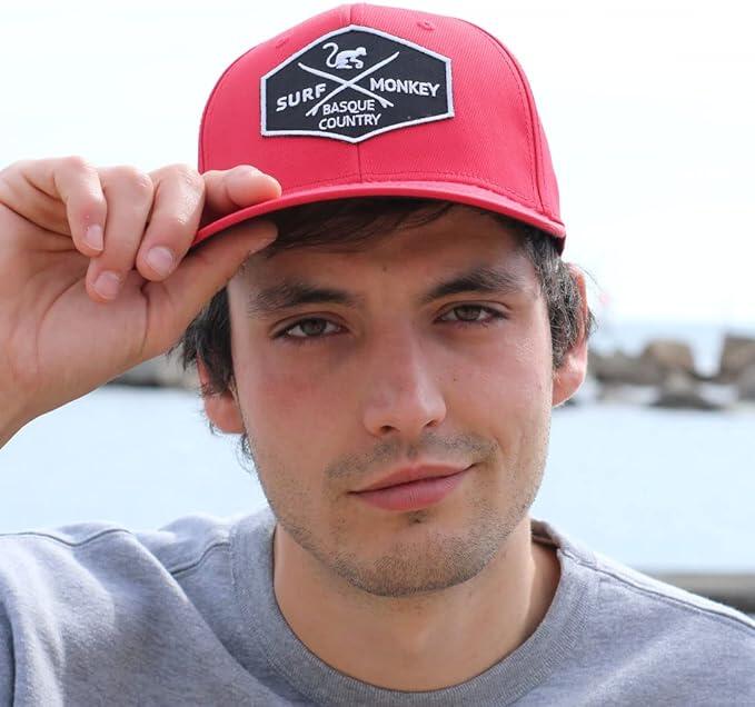 Casquette de sport - Protection UPF50+ - Nylon / Adulte / Taille unique (Rouge) 3/7