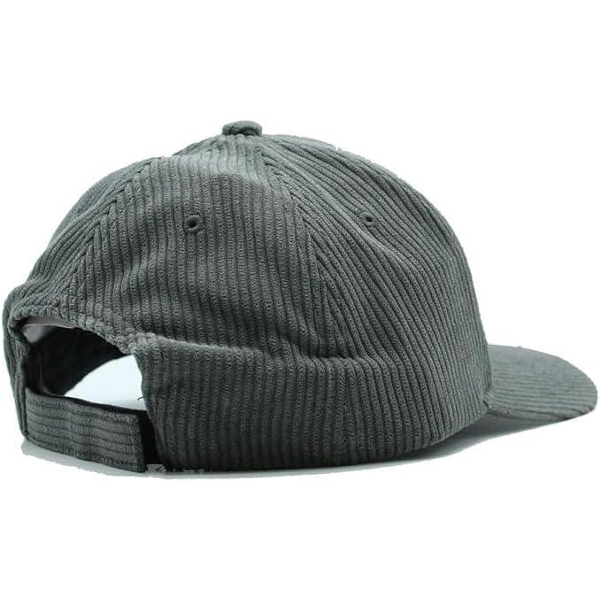 Gorra Béisbol - Pana - Reciclado - Sin estructura / Adulto / Talla única (Gris)