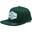 Gorra Trucker - Visera Plana - Snapback / Adulto / Talla única (Verde Botella)