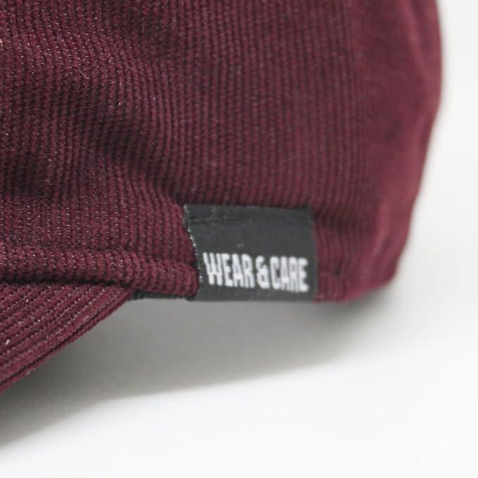 Casquette de baseball -Velours côtelé -Recyclé / Adulte / Taille unique (Marron) 5/6