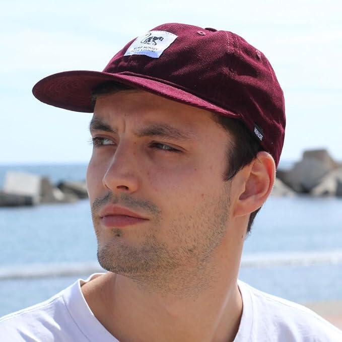 Casquette de baseball -Velours côtelé -Recyclé / Adulte / Taille unique (Marron) 3/6