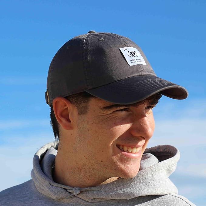 Cappello da baseball - Cotone biologico - Senza struttura / Adulto (Grigio) 3/7