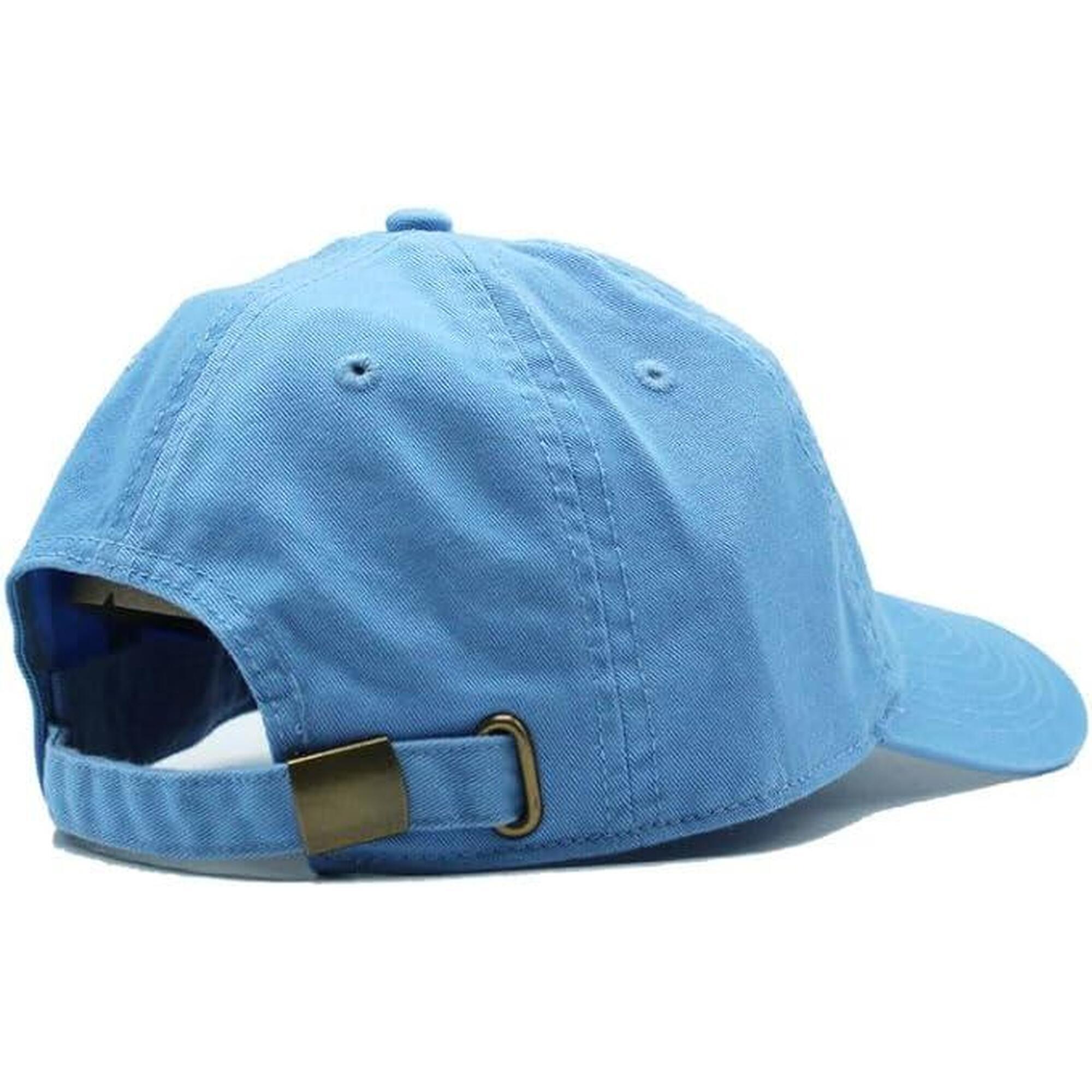 Gorra Béisbol - Algodón Orgánico - Sin estructura / Adulto / Talla única (Azul)