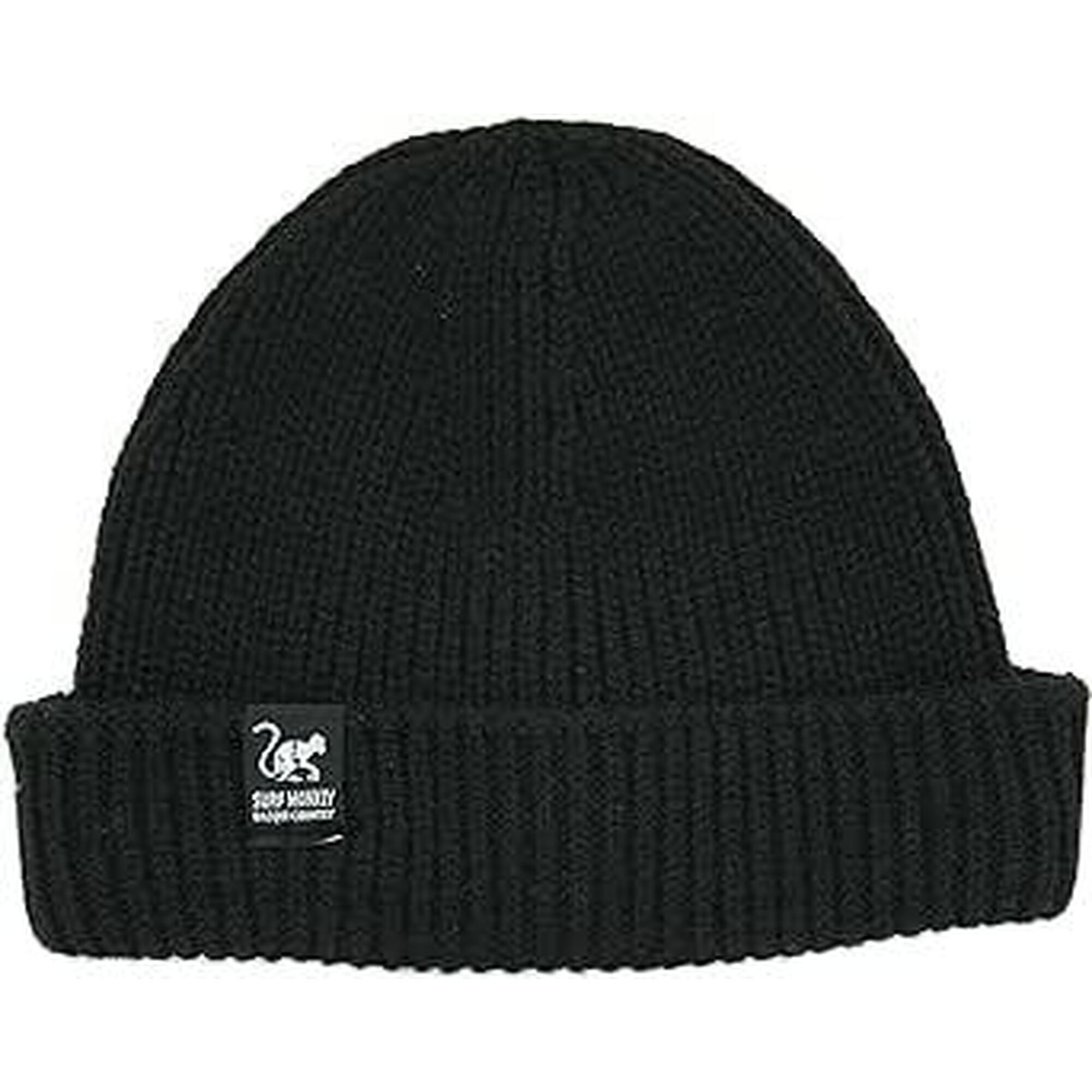 Gorro Docker - Talla única - Poliéster reciclado - Wear&Care (Negro)