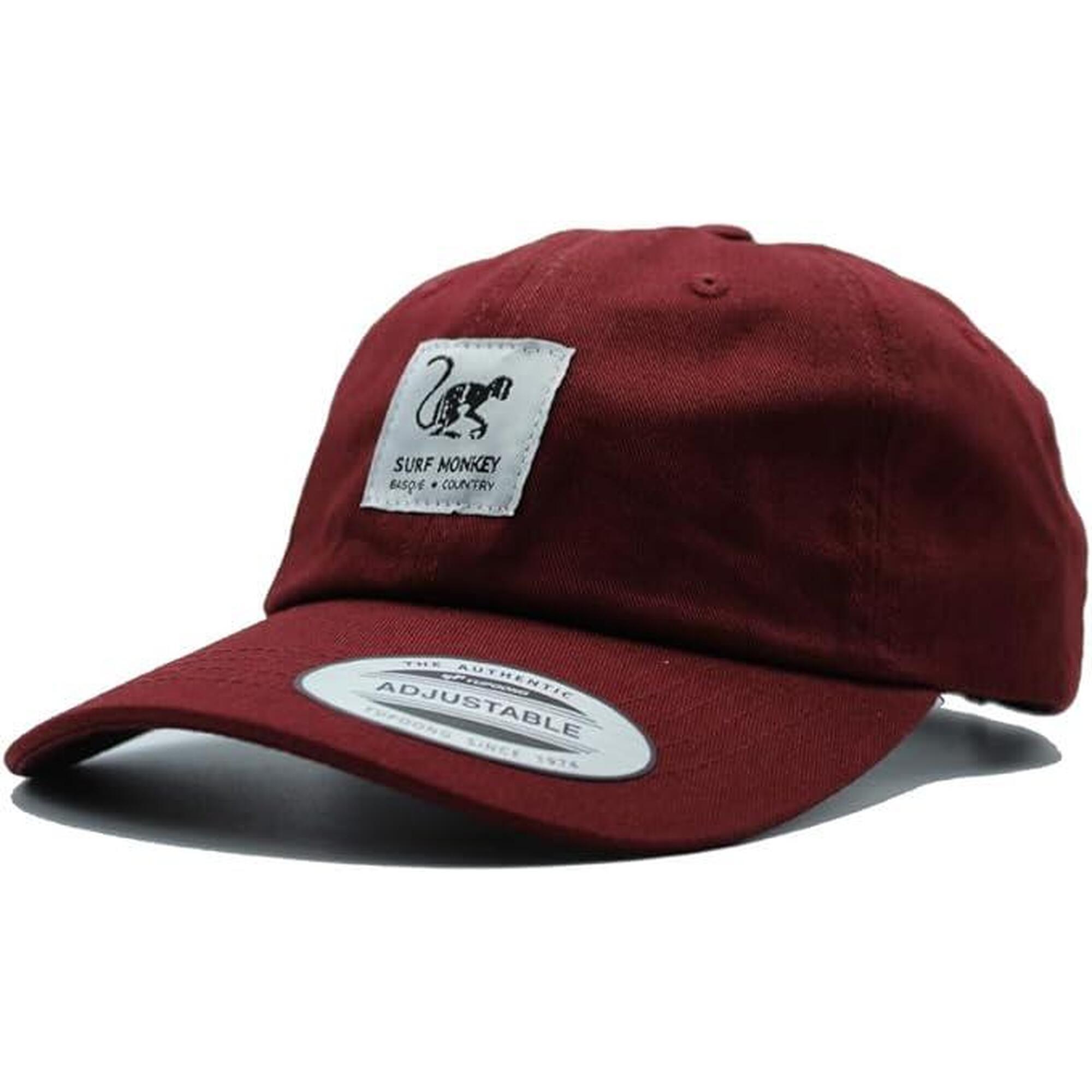 Gorra Béisbol - Algodón - Sin estructura / Adulto / Talla única (Burdeos)