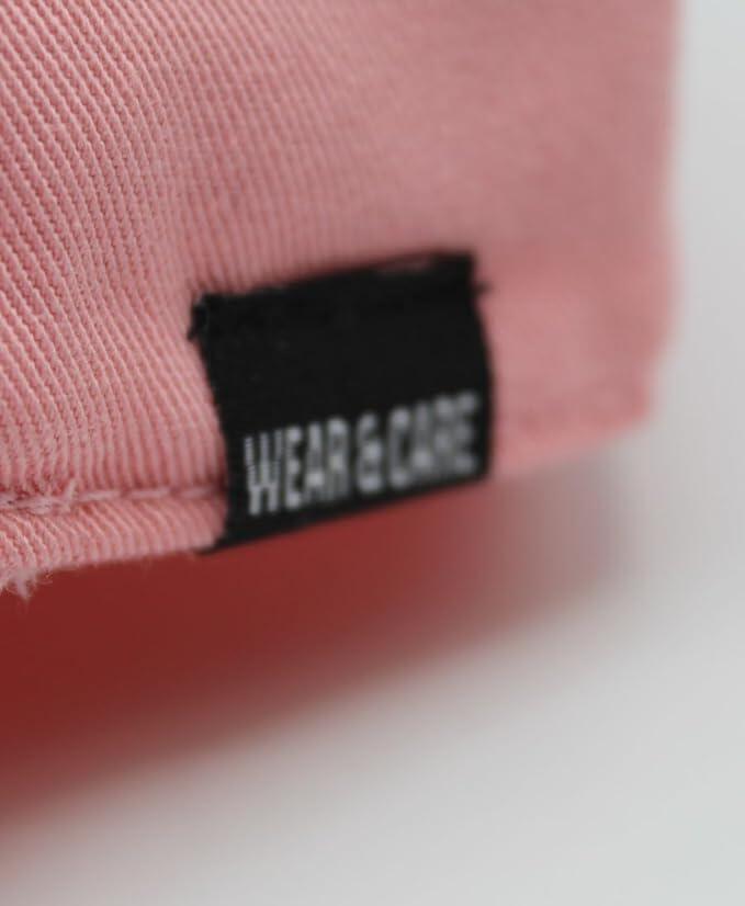 Gorra Béisbol - Algodón Orgánico - Sin estructura / Adulto / Talla única (Rosa) 4/5