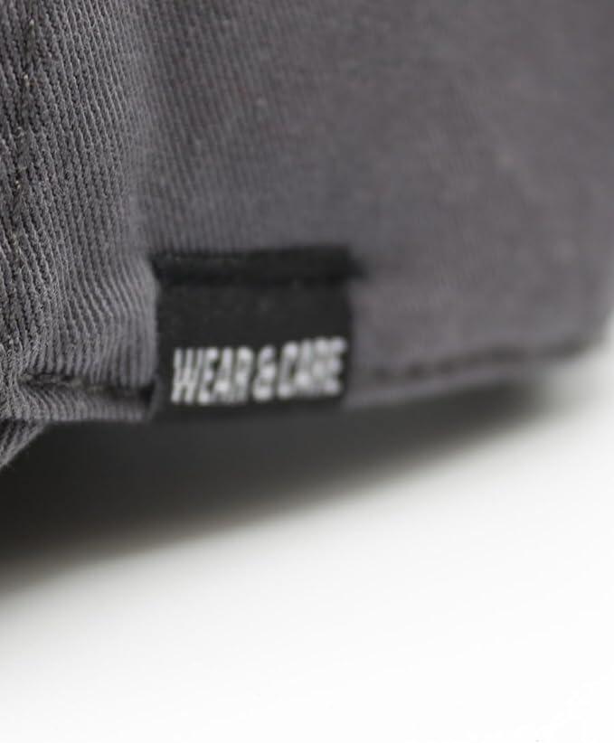 Cappello da baseball - Cotone biologico - Senza struttura / Adulto (Grigio) 6/7