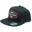 Gorra Full Patch Snapback - Visera Plana - Surf Monkey® (Negro)