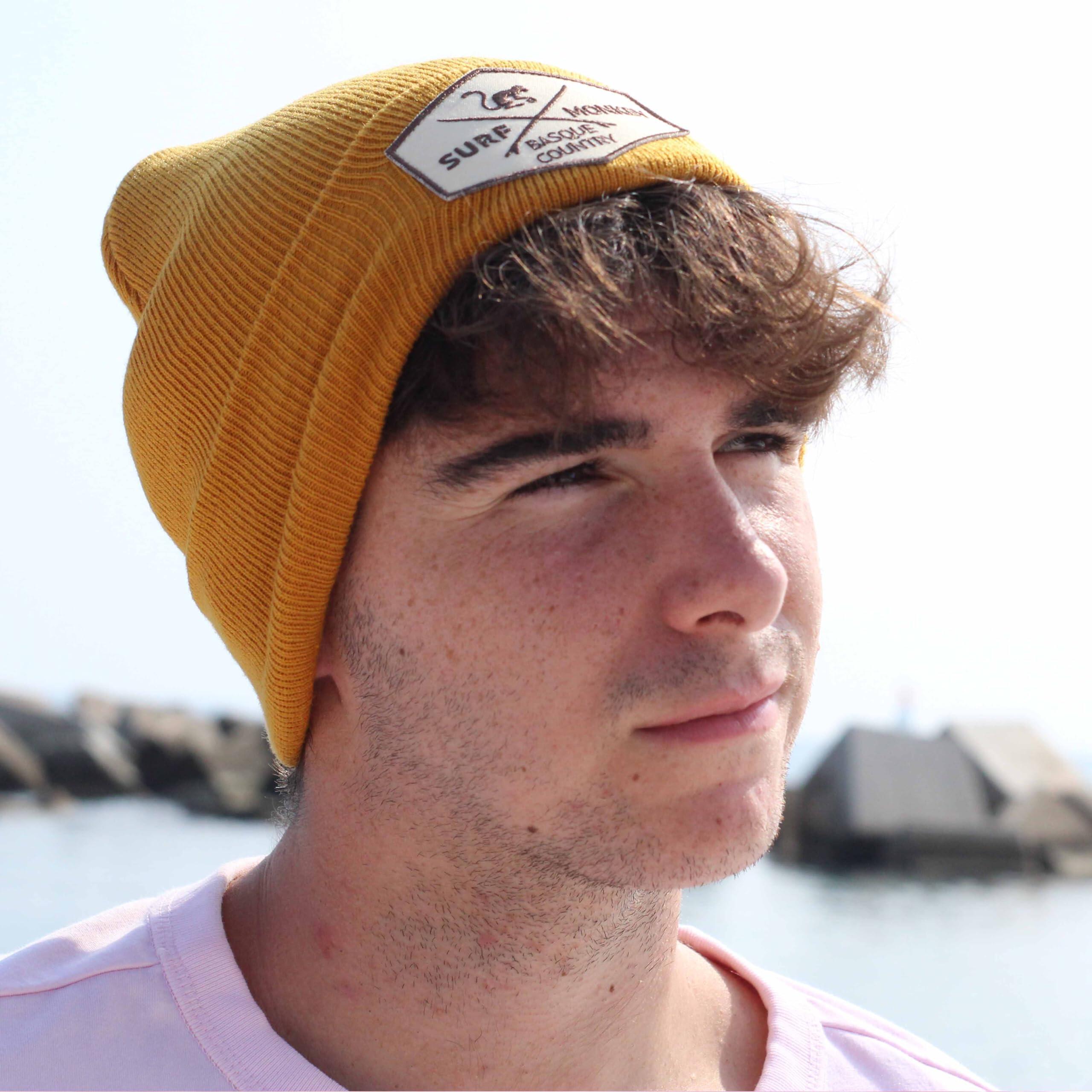 Gorro de Punto - Beanie Reciclado - Talla única - (Mostaza) 3/5