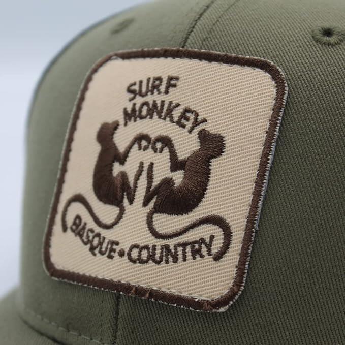 Casquette Trucker -Polyester recyclé - 6 panneaux /Adulte /Taille unique (Olive) 4/5