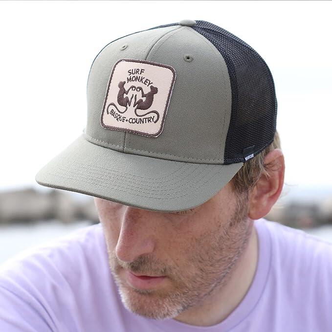 Casquette Trucker -Polyester recyclé - 6 panneaux /Adulte /Taille unique (Olive) 2/5