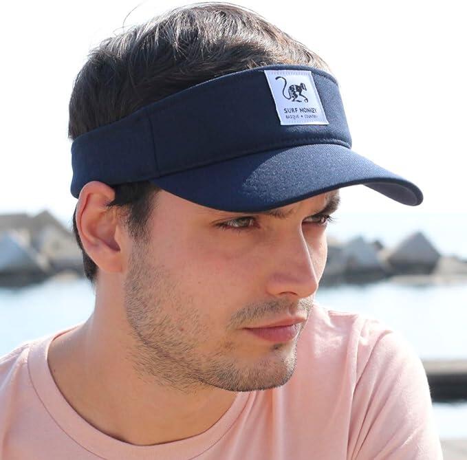 Visière haute performance - Golf/Tennis - Sèche / Adulte / Taille unique (Bleu) 4/6