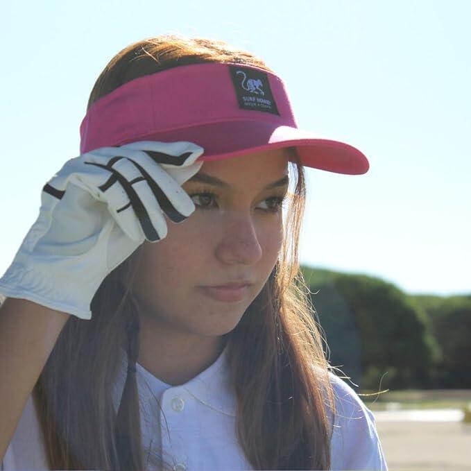 Casquette visière - Golf/Tennis - Coton / Adulte / Taille unique (Rose rose) 2/4