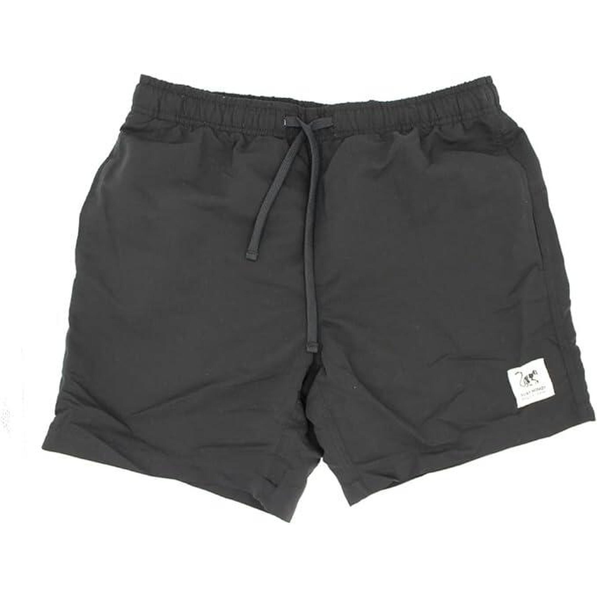 Bañador Quick-Dry - Volley - Short de Natación / Hombre / Talla-L (Negro)