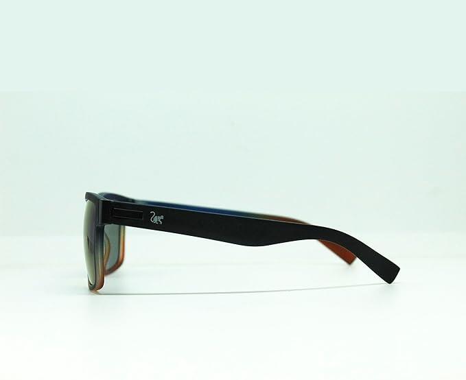 Okulary przeciwsłoneczne unisex – polaryzacyjne / UV400 (czarno-niebieskie) 6/7