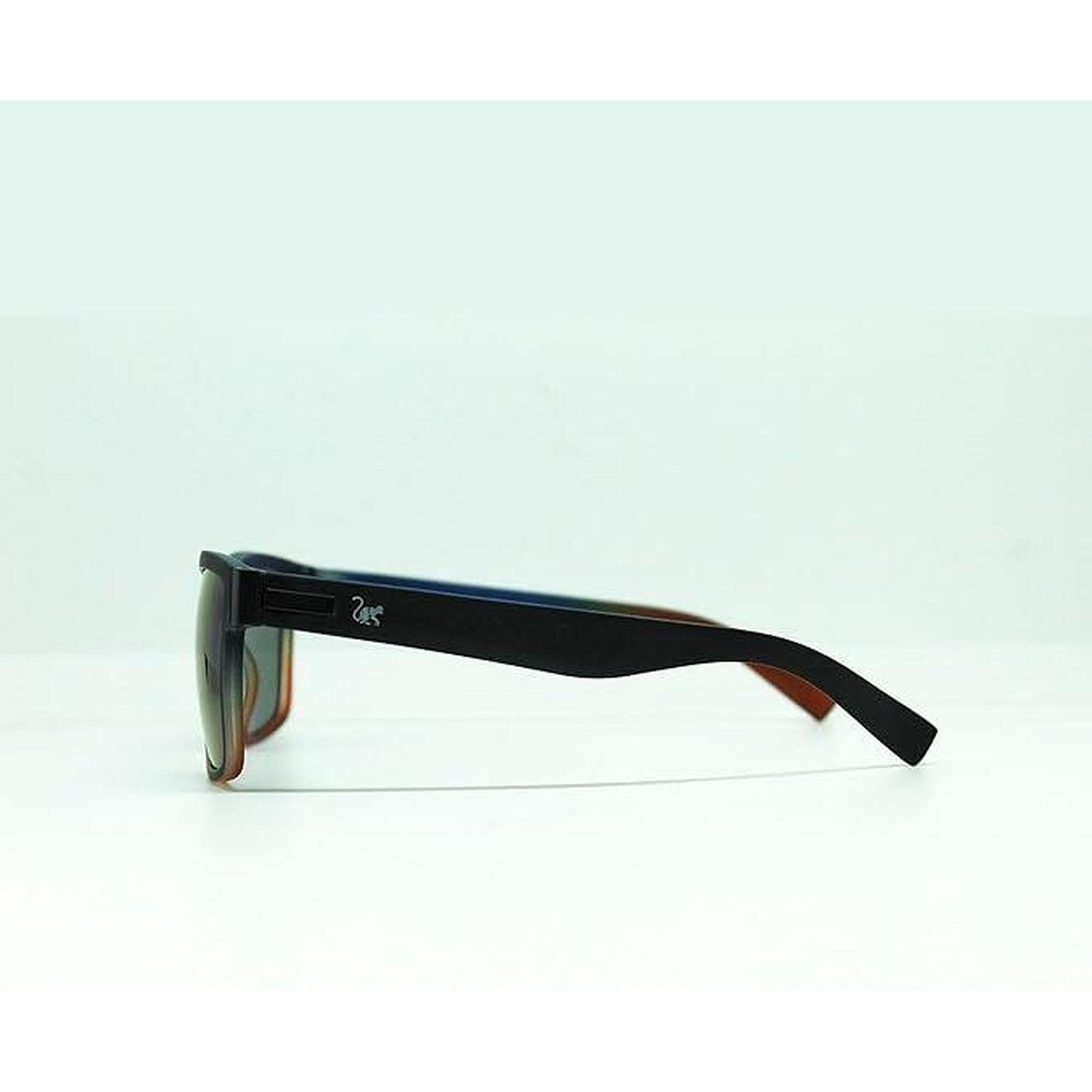 Lunettes de soleil unisexes - Polarisées / UV400 (Noir/Bleu)