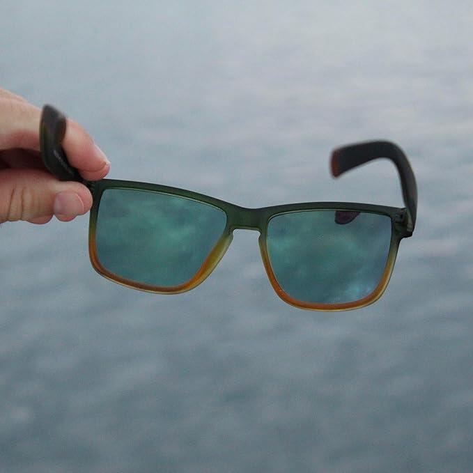 Gafas de sol - Polarizadas - Adulto (Negro/verde)