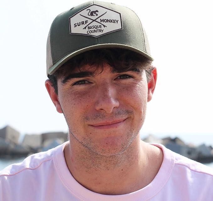 Gorra Trucker - 6 Paneles / Adulto / Talla única (Verde/Beige) 4/7