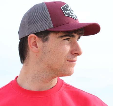 Gorra Trucker - 6 Paneles / Adulto / Talla única (Granate) 5/7