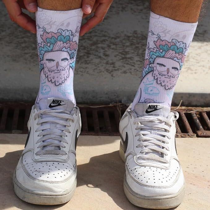 Chaussettes / Homme-Femme / Mi-mollet (Marin) 4/6