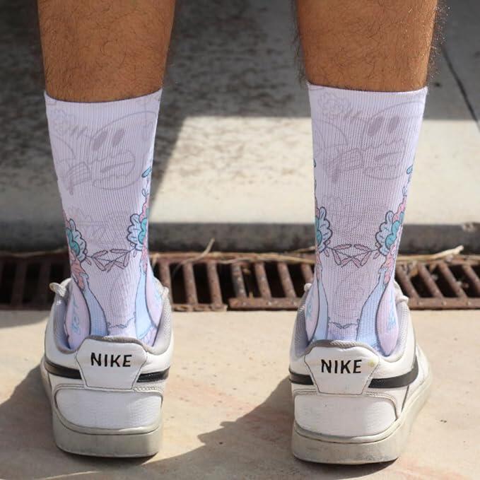 Chaussettes / Homme-Femme / Mi-mollet (Marin) 5/6
