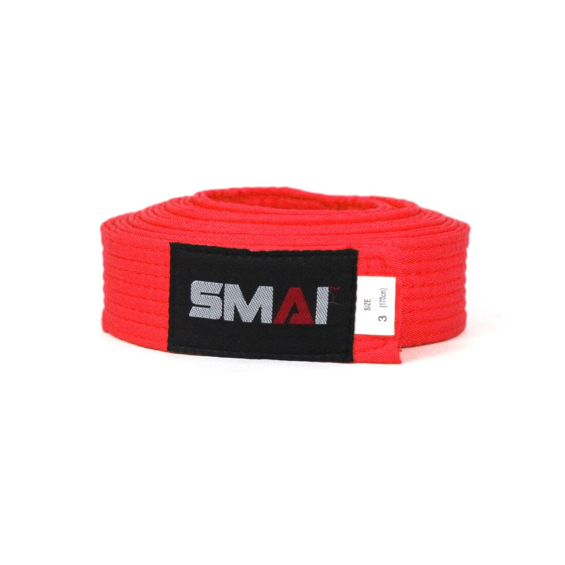 Martial Arts Belt Single Colour - Red