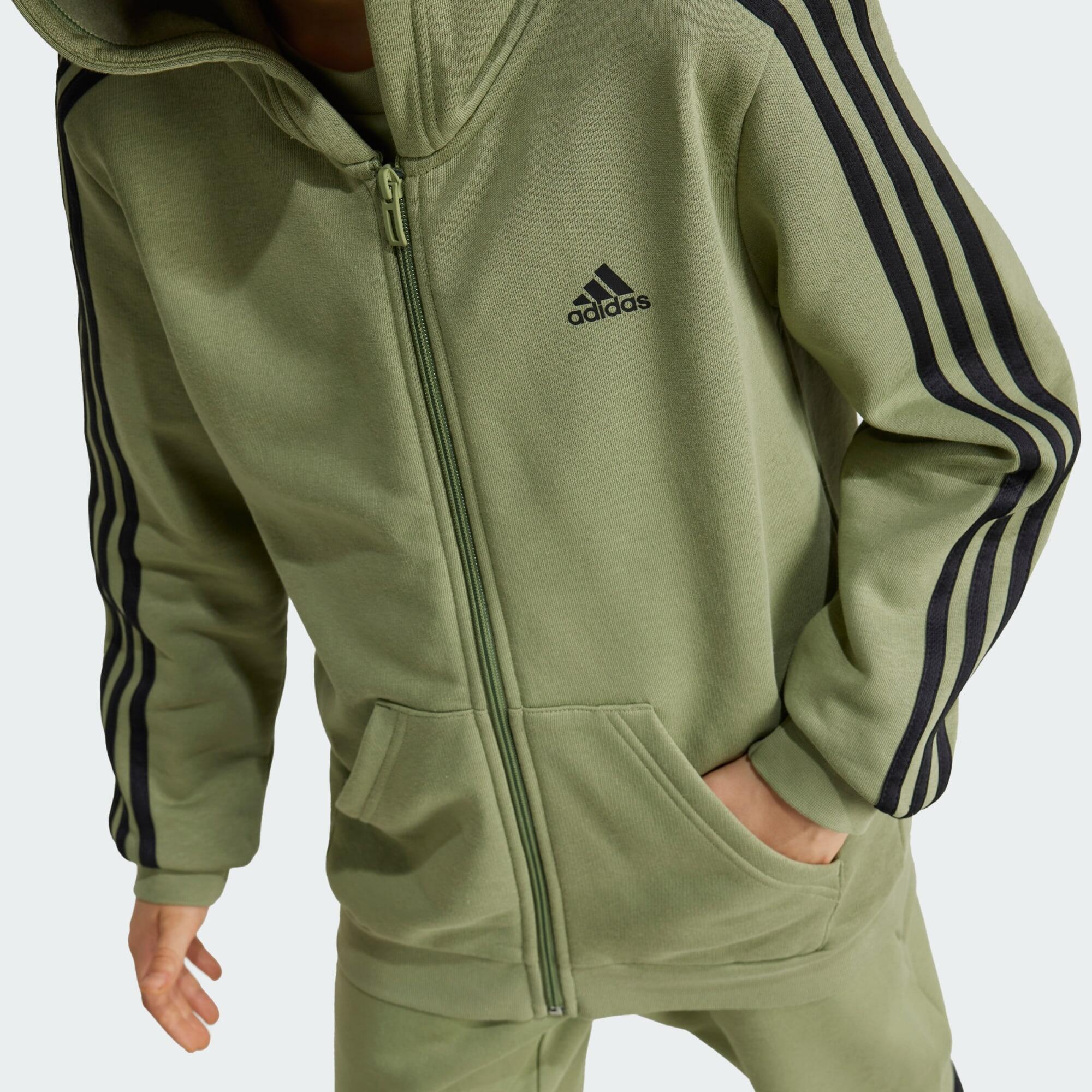Chaqueta con capucha Essentials Fleece 3 bandas 4/5