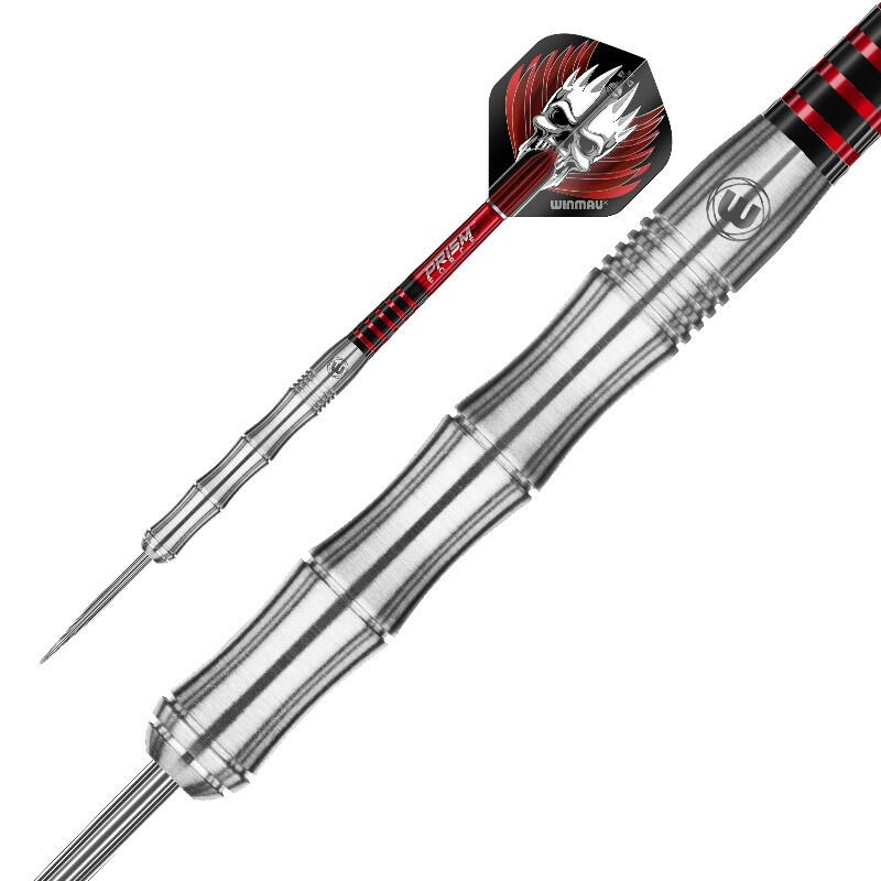 Winmau Mervyn King Steeldart Silver Colour 1071 - 22g, 2/5