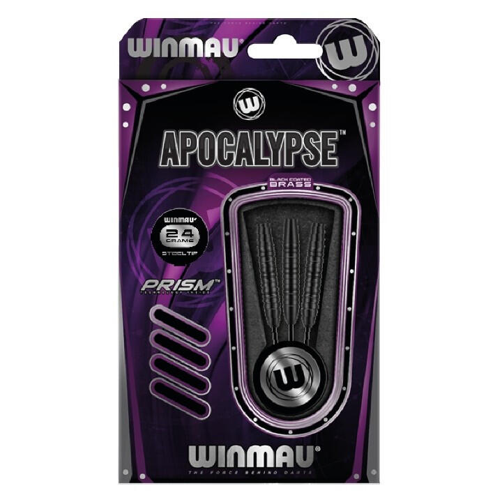 Winmau Dardos punta de acero Apocalypse brass