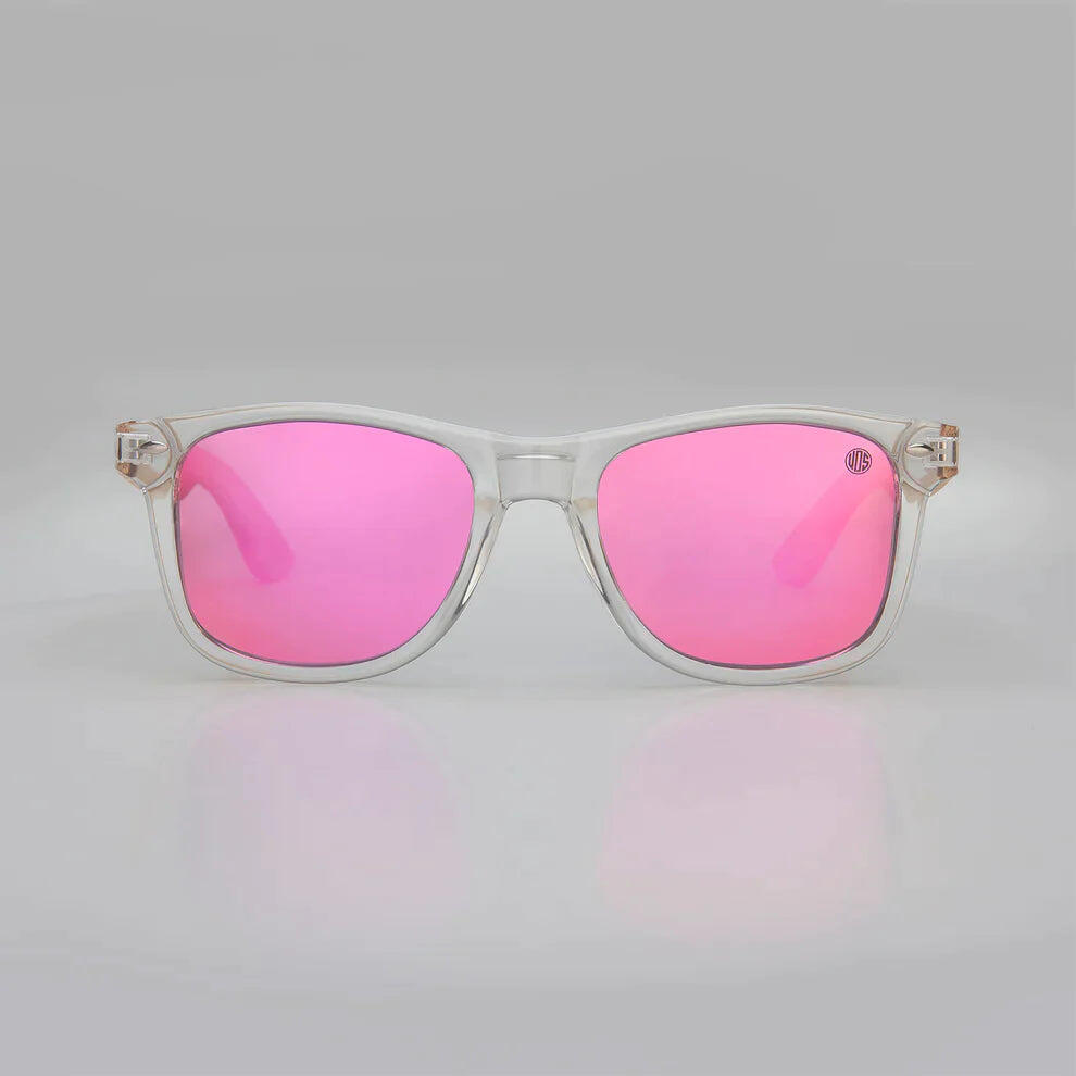 UOS KUTA Beach XL Sunglasses - Pink Mirror