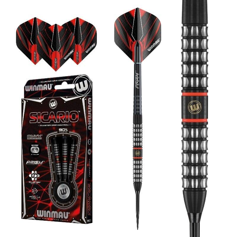 Dardos Winmau Sicario 22g 90% 5/6