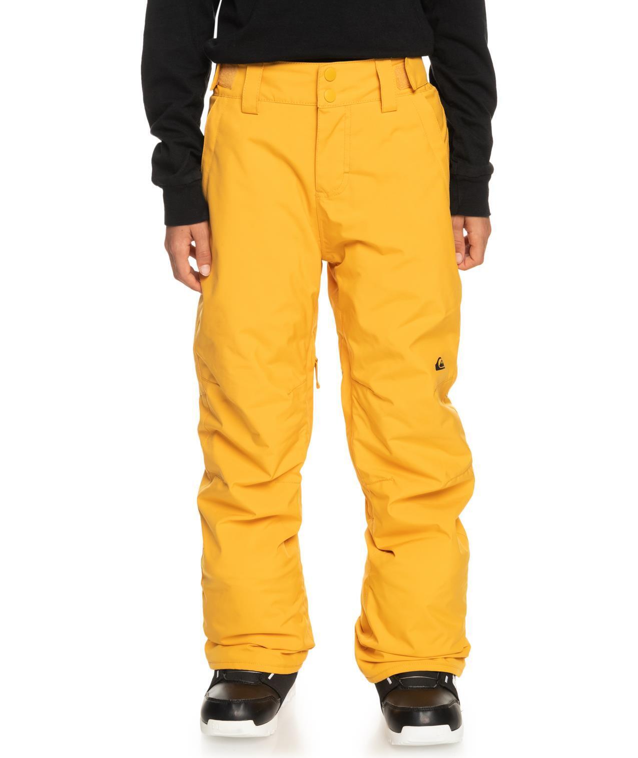QUIKSILVER Quiksilver Estate Boys Ski Pants - Mineral Yellow