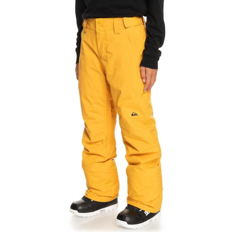 kalhoty QUIKSILVER Estate Youth MINERAL YELLOW