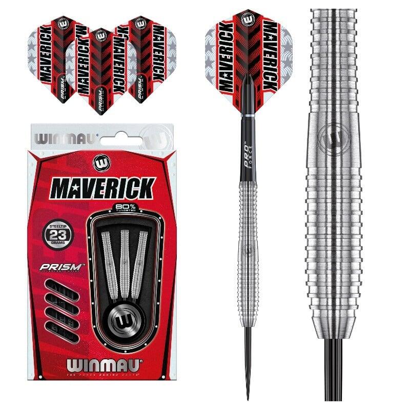 Winmau Dartpfeile Stahlspitze Maverick 80% tungsten 7/7