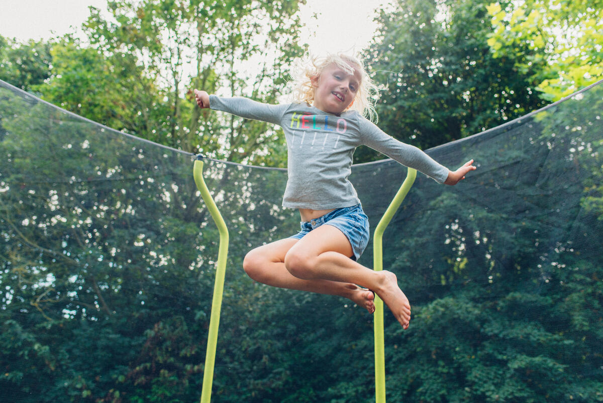 Plum Springsafe Trampolin Wave 305 cm mit Sicherheitsnetz 3/4