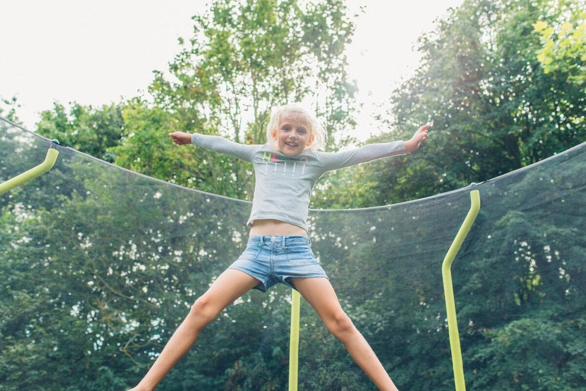 Plum Springsafe Trampolin Wave 305 cm mit Sicherheitsnetz 4/4