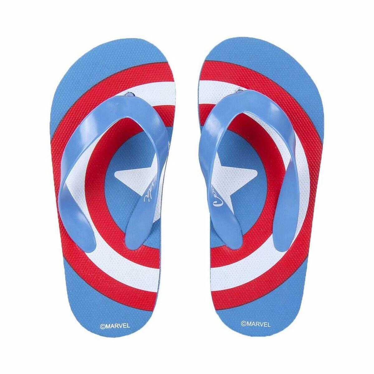 MARVEL Slippers voor Kinderen The Avengers Blauw